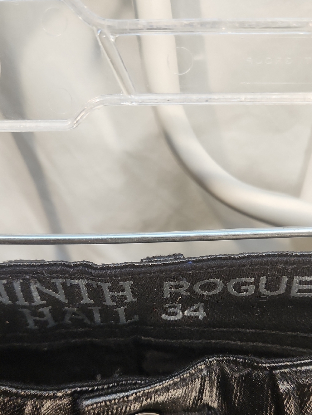 Rogue Ninth Hall Black Faux Leather Pants